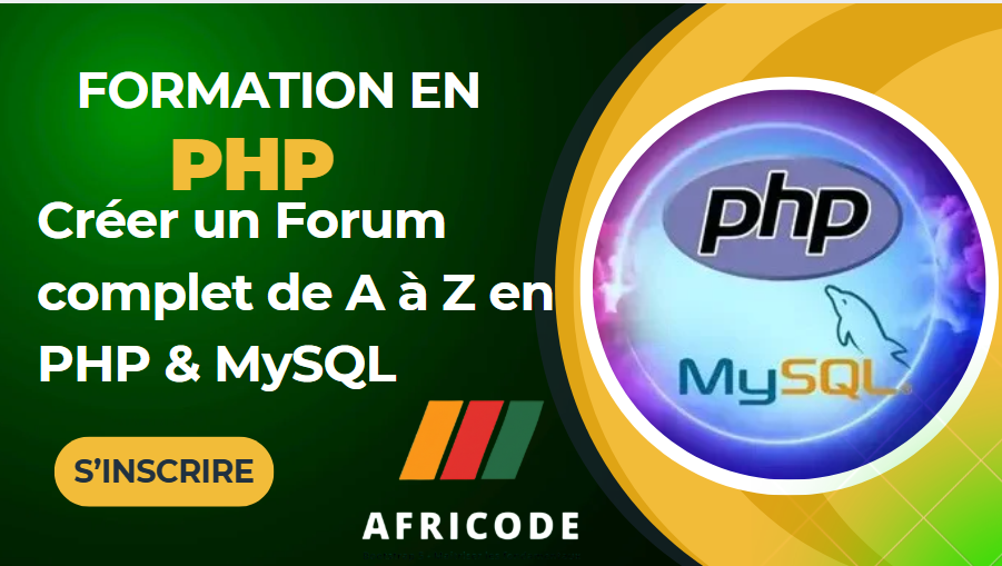 Créer un forum complet de A à Z avec PHP et MYSQL